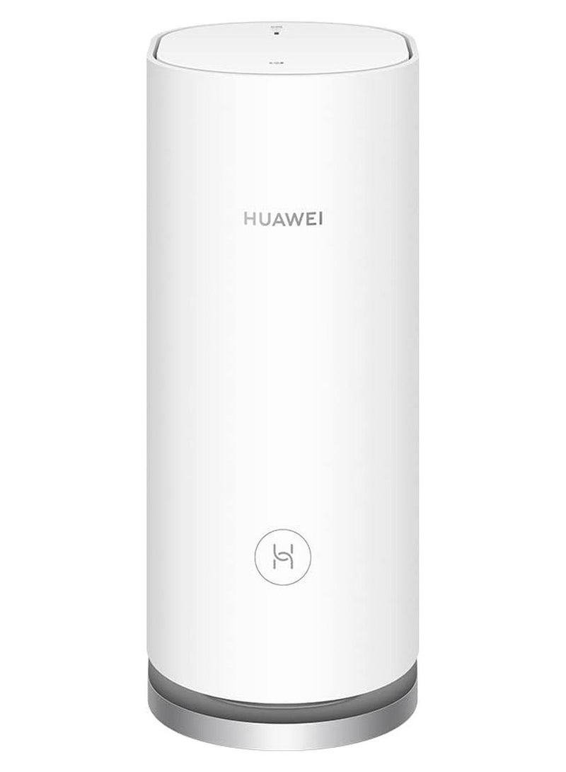 HUAWEI WiFi Mesh 3  Whole Home Mesh System WiFi 6, One-Touch Connection, Viewed Wi-Fi Diagnosis, 200 m2 WiFi Coverage, Parental Control, 6 Gigabit Ethernet Ports White - Image 1