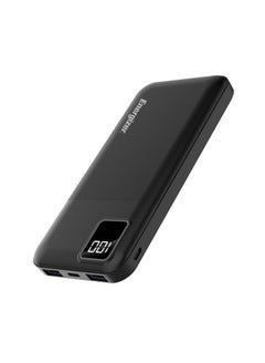 إنرجايزر 10000 mAh 10000 mAh ENERGIZER UE10031 BLACK, 10000MAH, USB C/ MICRO USB dual INPUT, dual OUTPUT with digital display black  - Image 1