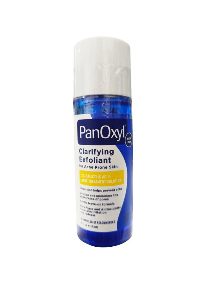 PanOxyl - Clarifying Exfoliant with 2% Salicylic Acid: Clear and Prevent Acne 118 MLml - Image 1