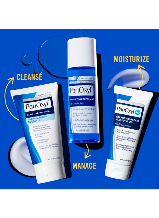 PanOxyl - Clarifying Exfoliant with 2% Salicylic Acid: Clear and Prevent Acne 118 MLml - Image 1