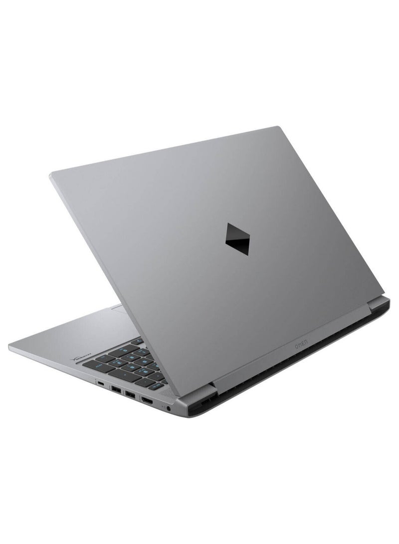 إتش بي - OMEN Laptop With 16-Inch Anti-Glare IPS Micro-Edge FHD Display, Core i7-14650HX Processor/32GB RAM/1TB SSD/8GB NVIDIA GeForce RTX 4060 Graphics/Windows 11 Home English Mica Silver - Image 1