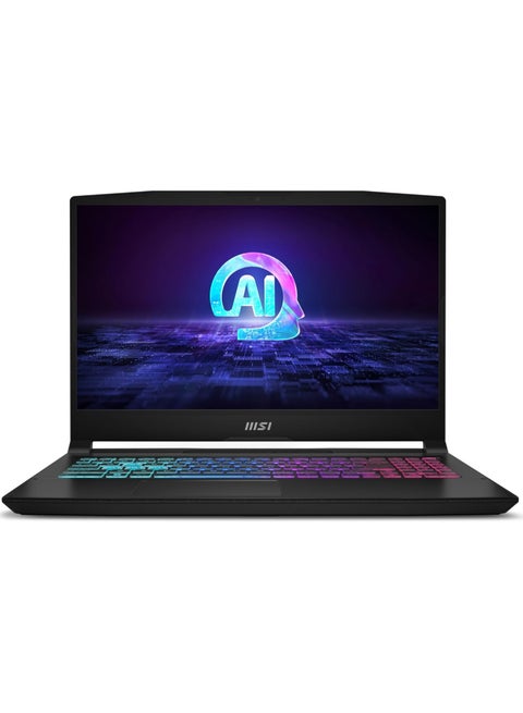 Katana A15  Laptop With 15.6-Inch Display, Ryzen 7-8845HS Processor/16GB RAM/1TB SSD/8GB NVIDIA GeForce RTX 4060 Graphics/Windows 11 Home English Black