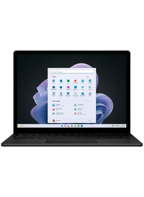 Surface Laptop 5 Laptop With 15-Inch Touch Screen  Display, Intel Evo Platform Core i7 Processor/8GB RAM/512GB SSD/Intel Iris Xe Graphics/Windows 11 Home English Black