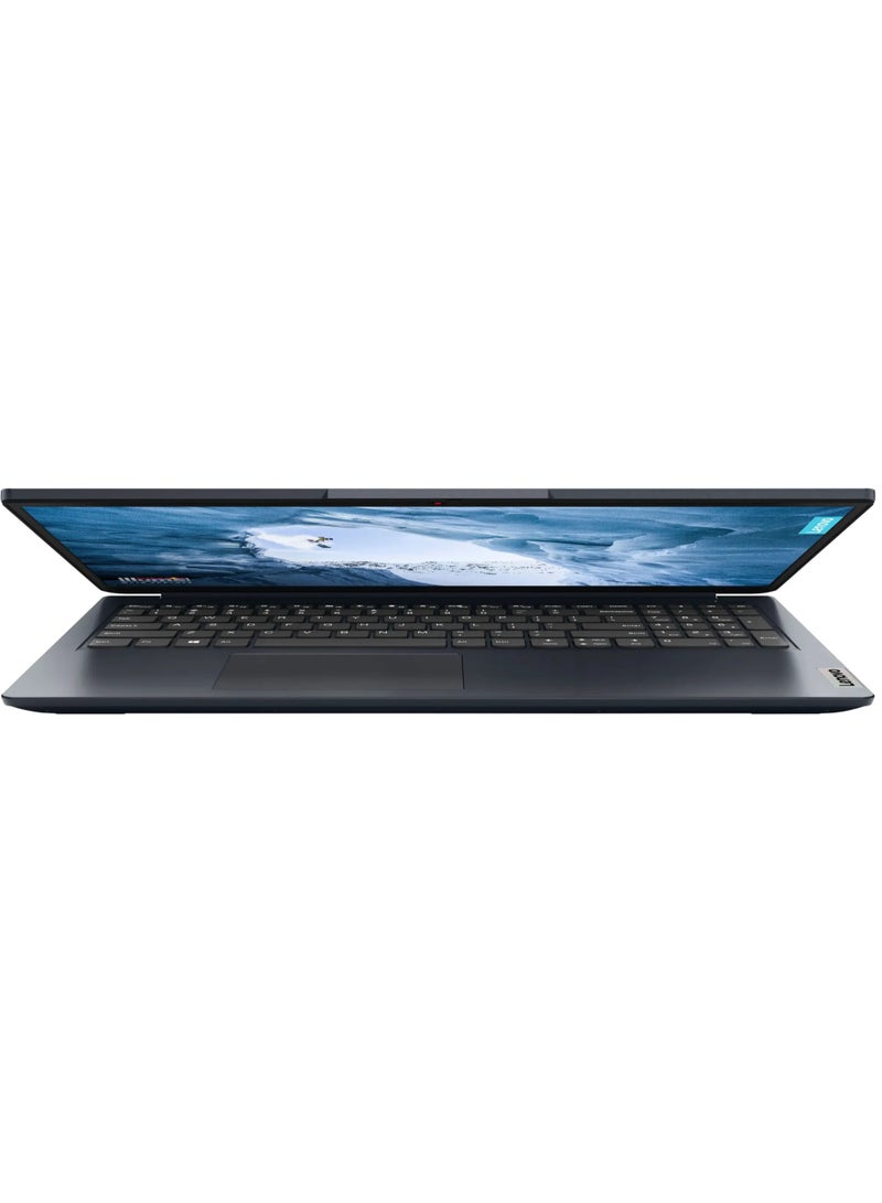 Lenovo - Ideapad 1 Laptop With 15.6-Inch FHD Touch Screen Display, Ryzen 5 7520U Processor/8GB RAM/256GB SSD/AMD Radeon Graphics/Windows 11 Home English Abyss Blue - Image 1