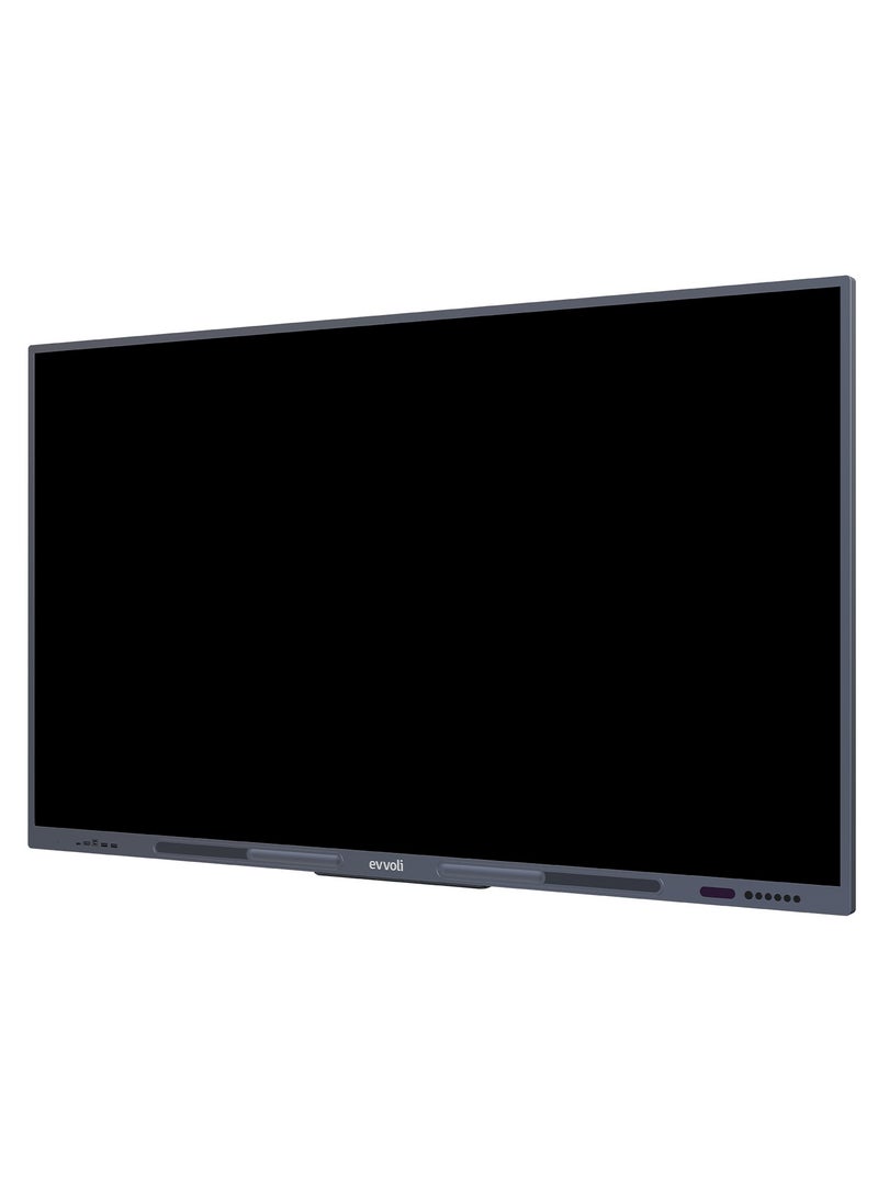 إيفولي شاشة ذكية تفاعلية 4K UHD، 98 بوصة LED، أندرويد 13، 40 نقطة، مسافة ليزر 10 م - Image 3
