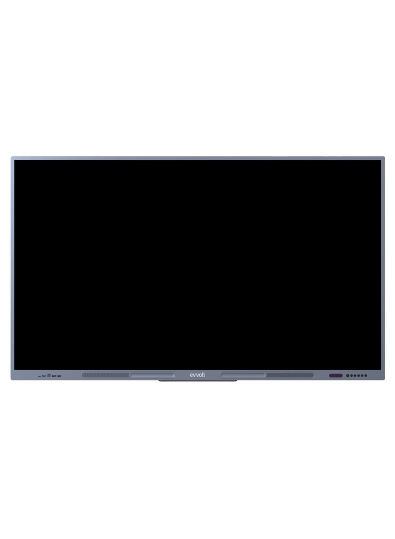 إيفولي شاشة ذكية تفاعلية 4K UHD، 86 بوصة LED، أندرويد 13، 40 نقطة، مسافة ليزر 10 م - Image 2