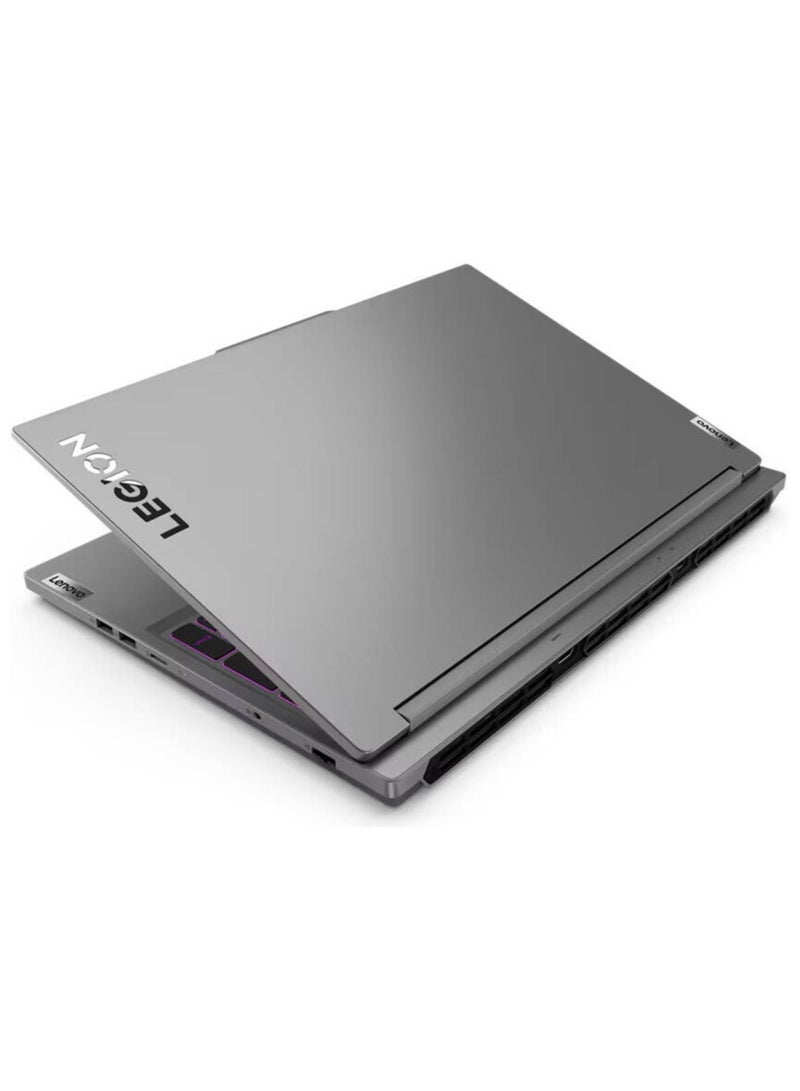 Lenovo - LEGION 5i  Laptop With 16-Inch Display, Core i9-14900HX Processor/32GB RAM/1TB SSD/8GB NVIDIA GeForce RTX 4060 Graphics/Windows 11 Home English Lunar Grey - Image 1