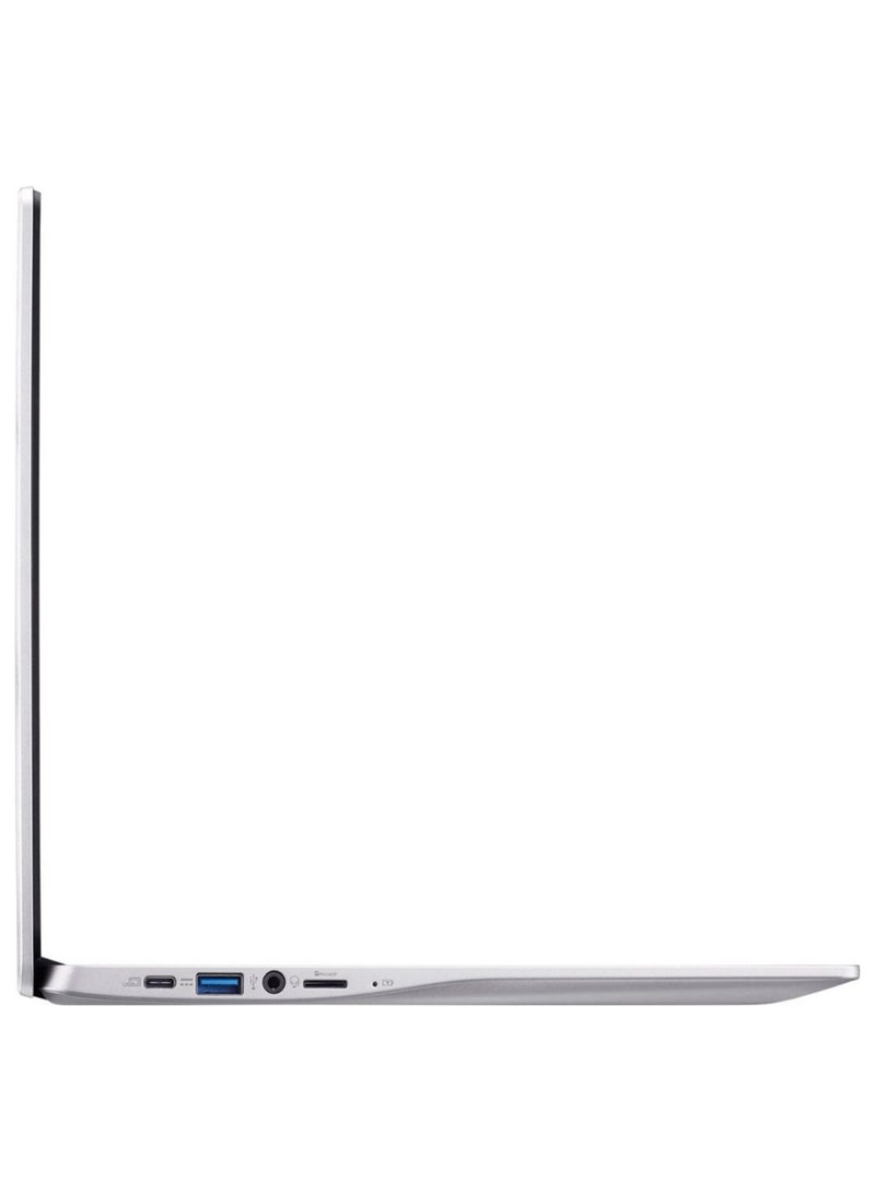 Chromebook 315 Laptop With 15.6-Inch Display, Pentium N6000 Processor/4GB RAM/128GB Emmc/Intel UHD 600 Graphics/Chrome OS English Silver - pnsku/N70125297V/45/_/1730115975/6a765a80-0245-409b-aa67-a0fb5e396fd6