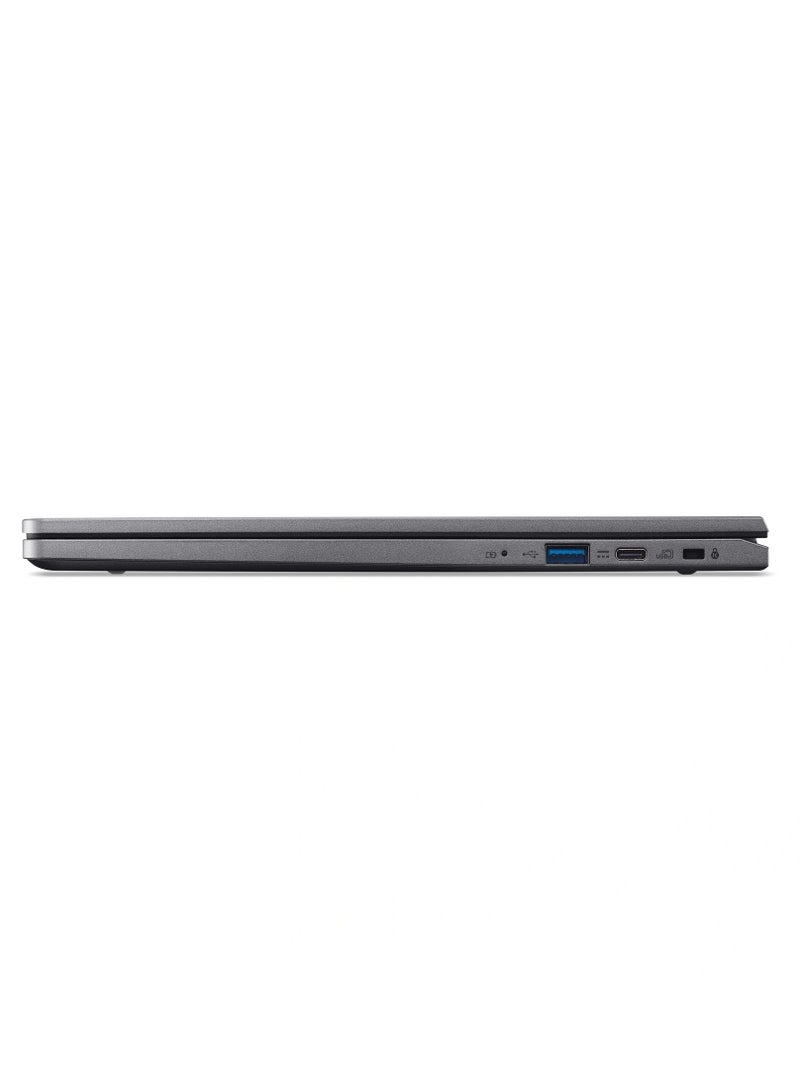 Chromebook Plus Laptop With 14-Inch Display,  Core i3-N305 Processor/8GB RAM/512GB SSD/Intel UHD 600 Graphics/Chrome OS English Grey