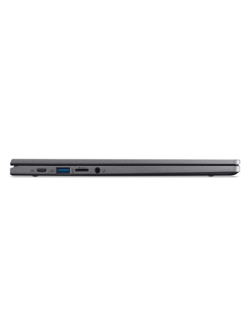Chromebook Plus Laptop With 14-Inch Display,  Core i3-N305 Processor/8GB RAM/512GB SSD/Intel UHD 600 Graphics/Chrome OS English Grey