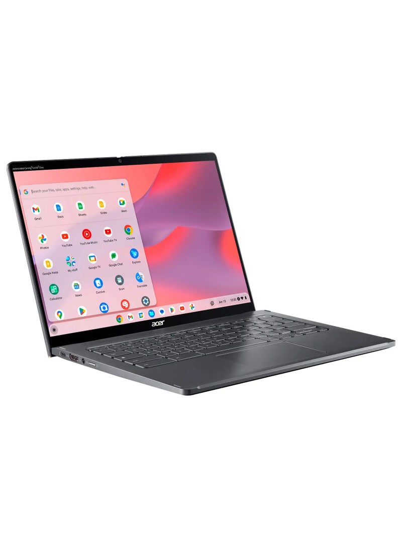 Chromebook Spin 714 Laptop With 14-Inch WUXGA Touch Screen Display, Core i5-1335U Processor/8GB RAM/256GB SSD/Intel Iris XE Graphics/Chrome OS English Steel Gray - pnsku/N70125302V/45/_/1730116081/6739d092-7ded-48a5-a423-e47543d447c1