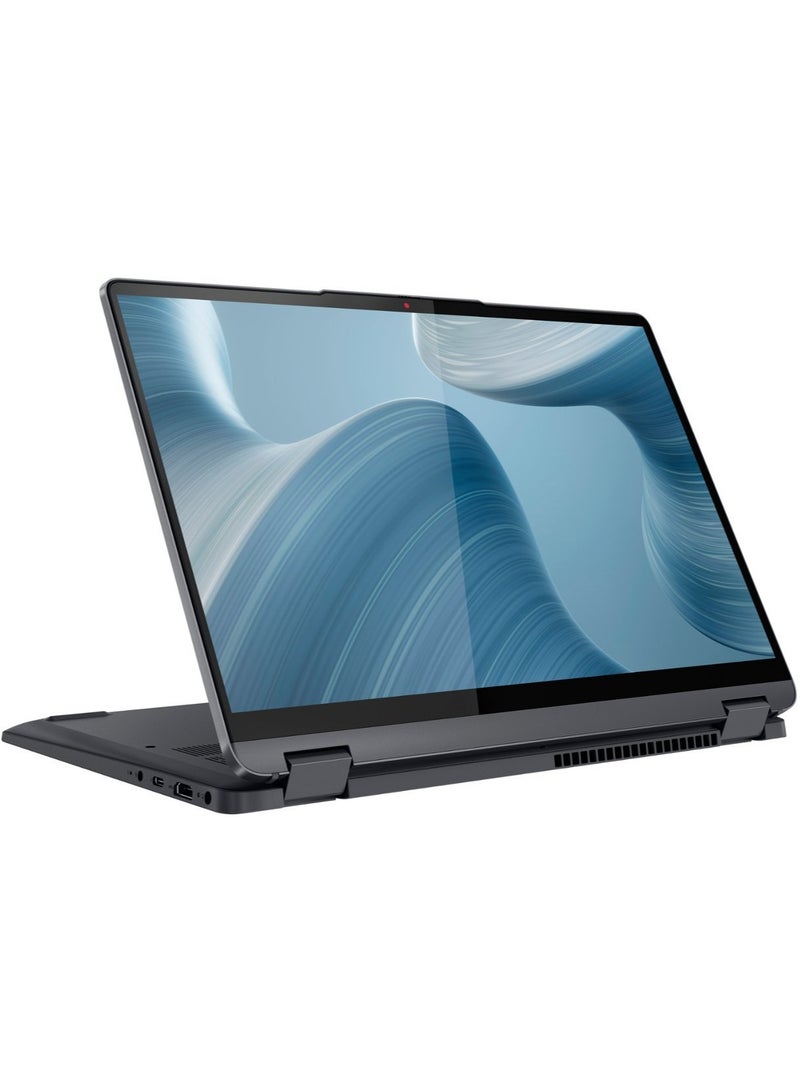Lenovo - Flex 5i 2-in-1 Laptop With 14-Inch FHD Touchscreen Display, Core i3-1215U Processor/8GB RAM/256GB SSD/Intel UHD 600 Graphics/Windows 11 Home English Storm Grey - Image 1