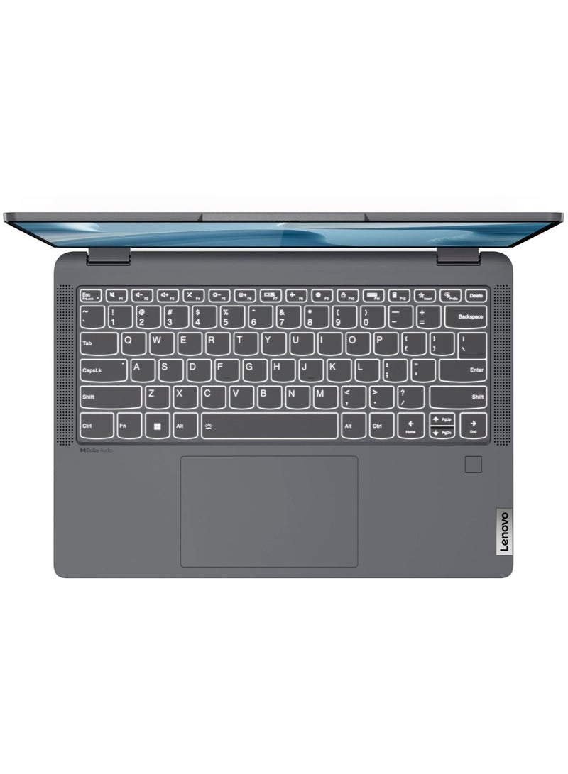 Lenovo - Flex 5i 2-in-1 Laptop With 14-Inch FHD Touchscreen Display, Core i3-1215U Processor/8GB RAM/256GB SSD/Intel UHD 600 Graphics/Windows 11 Home English Storm Grey - Image 1