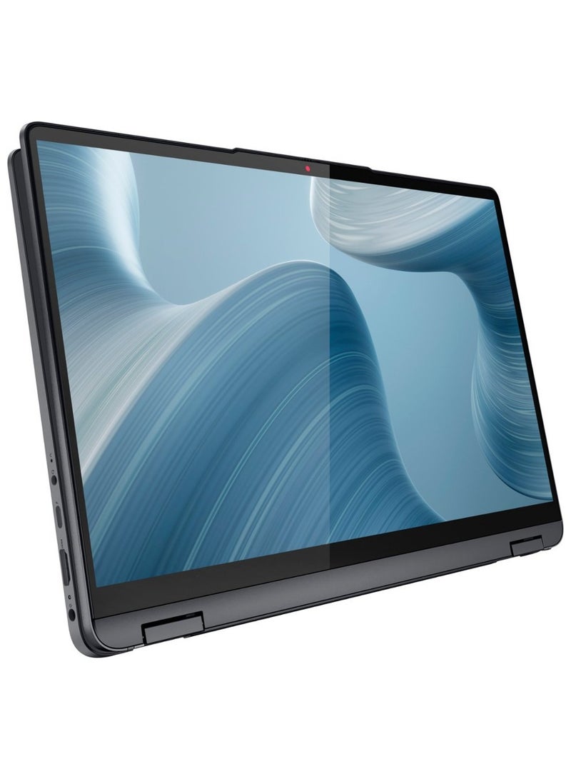 Lenovo - Flex 5i 2-in-1 Laptop With 14-Inch FHD Touchscreen Display, Core i3-1215U Processor/8GB RAM/256GB SSD/Intel UHD 600 Graphics/Windows 11 Home English Storm Grey - Image 1