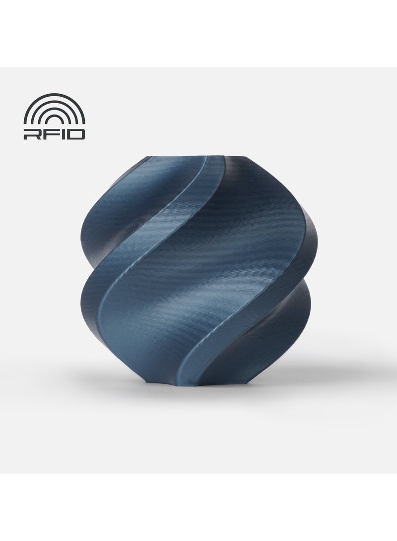 بامبو لاب PLA Metal Cobalt Blue Metalic (with Spool), 1.75mm, 1KG Cobalt Blue