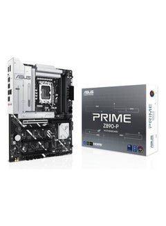 ASUS Prime Z890-P ATX Motherboard, Intel Z890 Chipset, LGA1851 Socket, 4*DIMM DDR5 192GB Max Memory, 4*M.2, 1*PCIe 5.0*16, 1*2.5Gb Ethernet, 1*HDMI, 1*DP, 1*USB 20Gbps port (USB Type-C), AI Solutions, AI PC-Ready | 90MB1I50-M0EAY0 Black  - Image 1