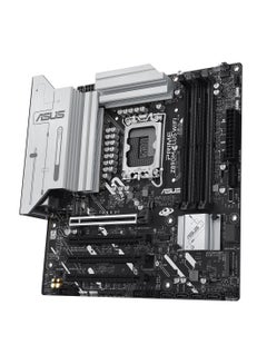 ASUS Prime Z890M-PLUS Wi-Fi mATX Motherboard, Intel Z890 Chipset, LGA1851 Socket, 4*DIMM DDR5 192GB Max Memory, 3*M.2, 1*PCIe 5.0*16, 1*2.5Gb Ethernet & Wi-Fi 7, Bluetooth v5.4, 1*HDMI, 1*DP, 1*USB 20Gbps port (USB Type-C), AI Solutions, AI PC-Ready | 90MB1J80-M0EAY0 Black  - Image 3
