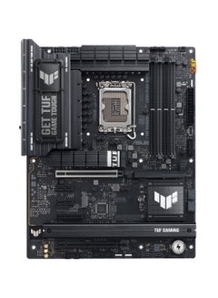 ASUS TUF GAMING Z890-PLUS Wi-Fi ATX Motherboard, Intel Z890 Chipset, LGA1851 Socket, 4*DIMM DDR5 192GB Max Memory, 4*M.2, 1*PCIe 5.0*16, 1*2.5Gb Ethernet & Wi-Fi 7, Bluetooth v5.4, 1*HDMI, 1*DP, 1*Intel Thunderbolt 4 port (USB Type-C), 1*USB 20Gbps port (USB Type-C), AI Intelligence | 90MB1IQ0-M0EAY0 Black  - Image 1
