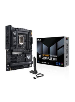 ASUS TUF GAMING Z890-PLUS Wi-Fi ATX Motherboard, Intel Z890 Chipset, LGA1851 Socket, 4*DIMM DDR5 192GB Max Memory, 4*M.2, 1*PCIe 5.0*16, 1*2.5Gb Ethernet & Wi-Fi 7, Bluetooth v5.4, 1*HDMI, 1*DP, 1*Intel Thunderbolt 4 port (USB Type-C), 1*USB 20Gbps port (USB Type-C), AI Intelligence | 90MB1IQ0-M0EAY0 Black  - Image 4
