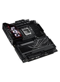 أسوس ROG MAXIMUS Z890 HERO Wi-Fi ATX Motherboard, Intel Z890 Chipset, LGA1851 Socket, 4*DIMM DDR5 192GB Max Memory, 6*M.2, 1*PCIe 5.0*16, 1*2.5Gb & 1*5Gb Ethernet & Wi-Fi 7, Bluetooth v5.4, 1*HDMI, 2*Intel Thunderbolt, AI Intelligence, EZ PC DIY, Polymo Lighting II | 90MB1ID0-M0EAY0 Black  - Image 2