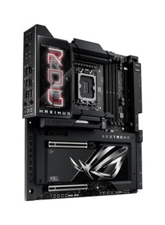 أسوس ROG MAXIMUS Z890 EXTREME Wi-Fi E-ATX Motherboard, Intel Z890 Chipset, LGA1851 Socket, 4*DIMM DDR5 192GB Max Memory, 6*M.2, 2*PCIe 5.0*16, 1*2.5Gb & 1*Marvell AQtion 10Gb Ethernet & Wi-Fi 7, Bluetooth v5.4, 1*HDMI, 2*Intel Thunderbolt, AI Intelligence, EZ PC DIY, Full Color 5” LCD Display, ROG Q-DIMM.2 | 90MB1IA0-M0EAY0 Black  - Image 2