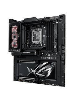 أسوس ROG MAXIMUS Z890 EXTREME Wi-Fi E-ATX Motherboard, Intel Z890 Chipset, LGA1851 Socket, 4*DIMM DDR5 192GB Max Memory, 6*M.2, 2*PCIe 5.0*16, 1*2.5Gb & 1*Marvell AQtion 10Gb Ethernet & Wi-Fi 7, Bluetooth v5.4, 1*HDMI, 2*Intel Thunderbolt, AI Intelligence, EZ PC DIY, Full Color 5” LCD Display, ROG Q-DIMM.2 | 90MB1IA0-M0EAY0 Black  - Image 3