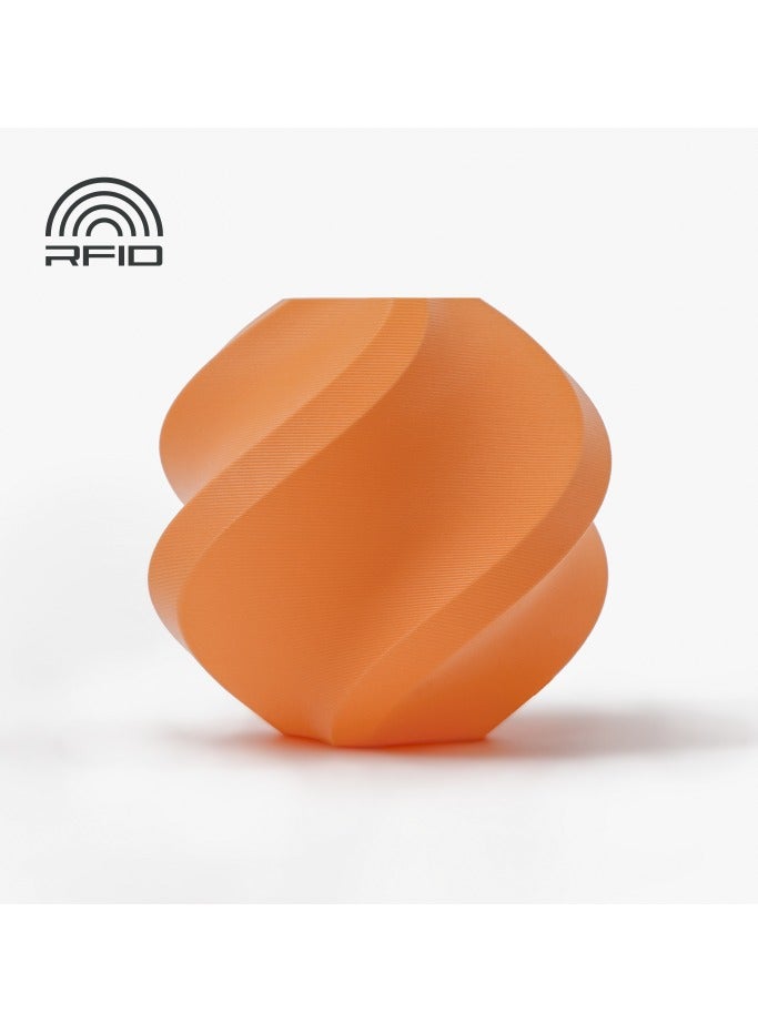 بامبو لاب PLA Matte Mandarin Orange Refill, 1.75mm. 1KG Orange 