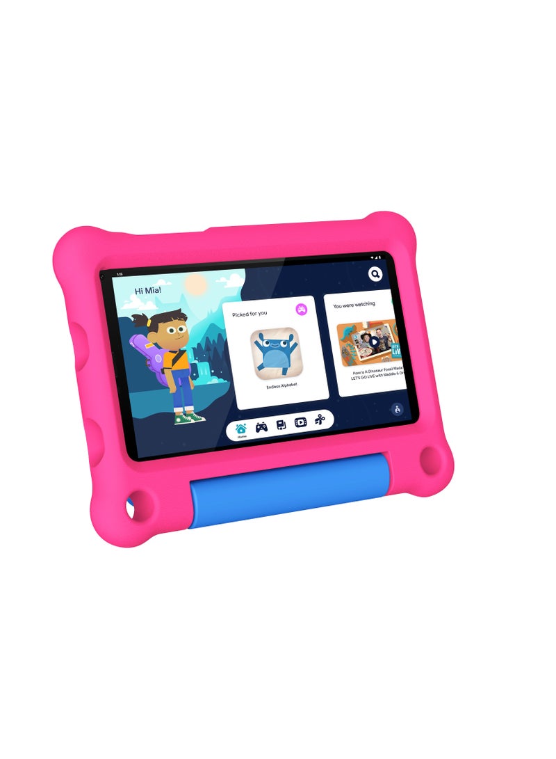 جي تاب G-Tab T7 Tablet/7 Inches Screen/Android 14.0/WIFI  GB RAM/64 GB ROM/ 2 GB RAM Extendable pink  - Image 3