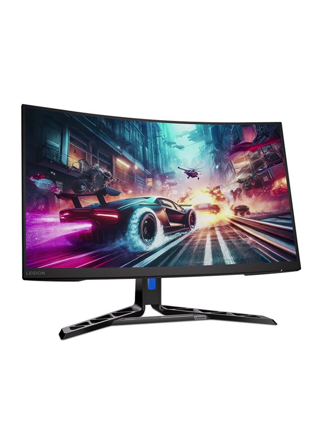 Legion R32qc-30 Gaming Curved Monitor, 32" VA Display, QHD Resolution, 180Hz Refresh Rate, 0.5ms (MPRT) Response Time, AMD FreeSync Technology, 1500R Curvature, HDR Support, 99% sRGB Color Gamut, Adjustable Stand, VESA Mount Compatibility, Blue Light Reduction, 67C8GAC1AE Black