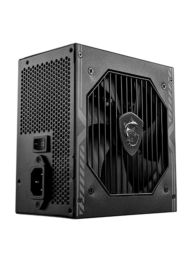 MSI MAG A750BN Non-Modular Power Supply, 750W Power, 80 PLUS Bronze Certified, PCIE 5.0 Ready, 120MM Sleeve Bearing Fan, Active PFC, DC - DC Circuit Design, Sleeved Cables, 306-7ZP2C18-CE0 Black  - Image 3