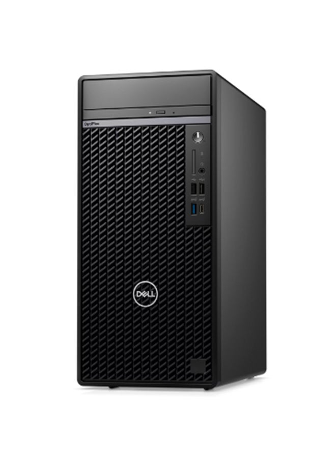 DELL - OptiPlex 7020 MT Plus Tower Desktop Computer, Intel Core i7-14700 Processor, DDR5 8GB Ram, 512GB SSD, Free DOS, Keyboard & Mouse Black - Image 1