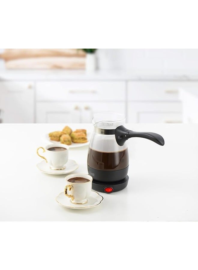 Electric Coffee Machine with a glass carafe and an easy-to-control plastic handle 400 ml 600 W JN03401 Black - pnsku/N70125459V/45/_/1730205237/4243417a-e7a4-4471-8368-3313d6cfca64