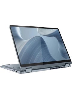 Lenovo Flex 7 14IAU7 Laptop With 14-Inch Display, Core i5-1235U Processor/8GB RAM/512GB SSD/Intel Iris Xe Graphics/Windows 11 Home + Lenovo Digital PEN Included English Stone Blue  - Image 1