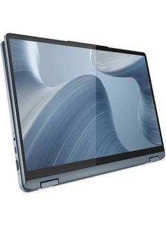 Lenovo Flex 7 14IAU7 Laptop With 14-Inch Display, Core i5-1235U Processor/8GB RAM/512GB SSD/Intel Iris Xe Graphics/Windows 11 Home + Lenovo Digital PEN Included English Stone Blue  - Image 3