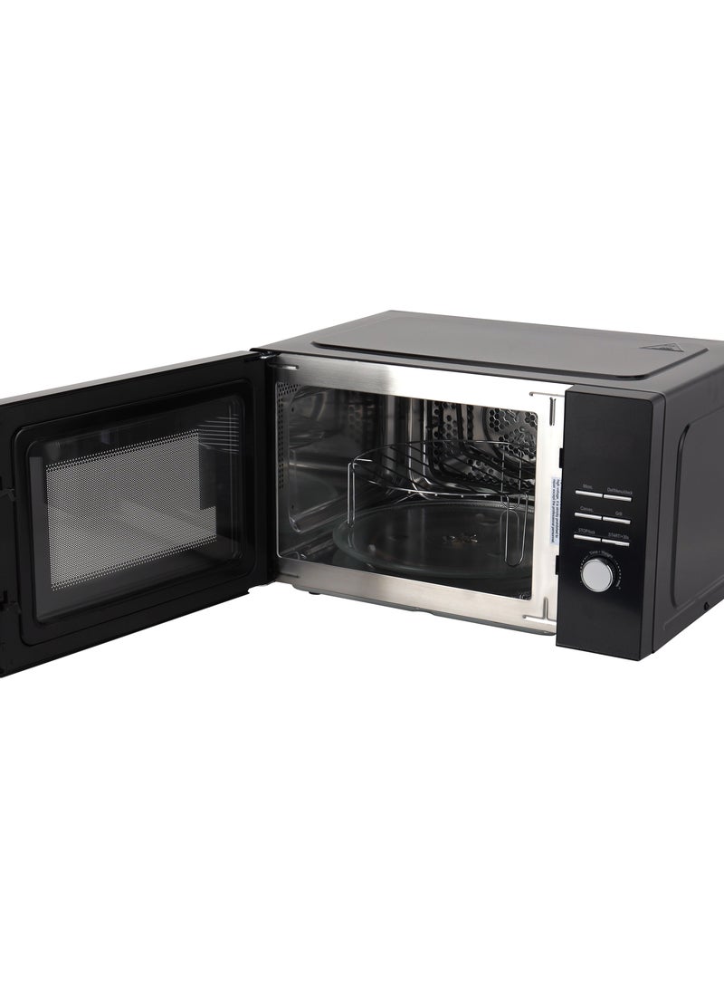 أولسنمارك Digital Microwave Oven with Convection, 5 Power Levels, Grill Function, Defrost Setting, Tunable Glass Tray, Child Lock Function, 60 Minutes Cooking Timer 28 L 2000 W OMMO7041 Black  - Image 5