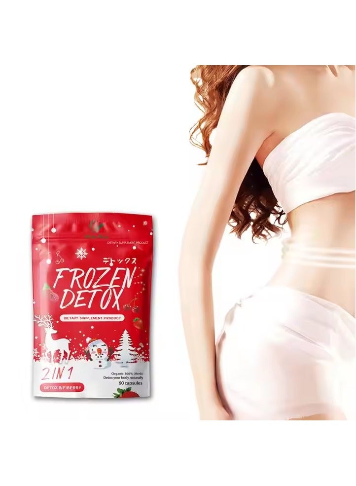 فلوتا فروزين ديتوكس مجمد 2 في 1 مكمل غذائي للديتوكس والألياف - Image 4