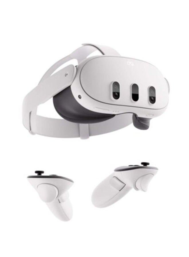 Meta - Quest 3 Advanced All-In-One VR Headset 512GB with Batman Arkham Shadow White - Image 1