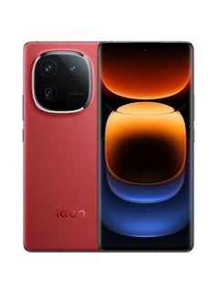 iQOO 12 Pro 16GB+256GB Snapdragon 8 Gen 3 Dual SIM 6.78″2K Curved Screen 144Hz Play Store 120W Fast Charging 50MP Triple Camera 5100mAh OTA, Red Chinese Version  - Image 1