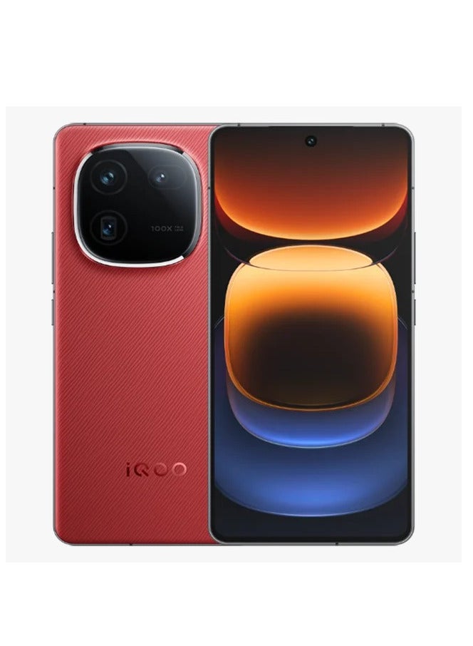 iQOO - 12 12GB+256GB 6.78” 144Hz 1.5K AMOLED 5000mAh 120W Super Charge 64MP Snapdragon 8 Gen3 Android 14, Red  Chinese Version - Image 1