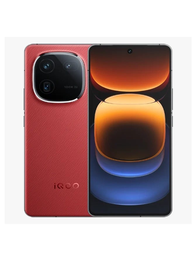 iQOO - 12 12GB+256GB 6.78” 144Hz 1.5K AMOLED 5000mAh 120W Super Charge 64MP Snapdragon 8 Gen3 Android 14, Red  Chinese Version - Image 1