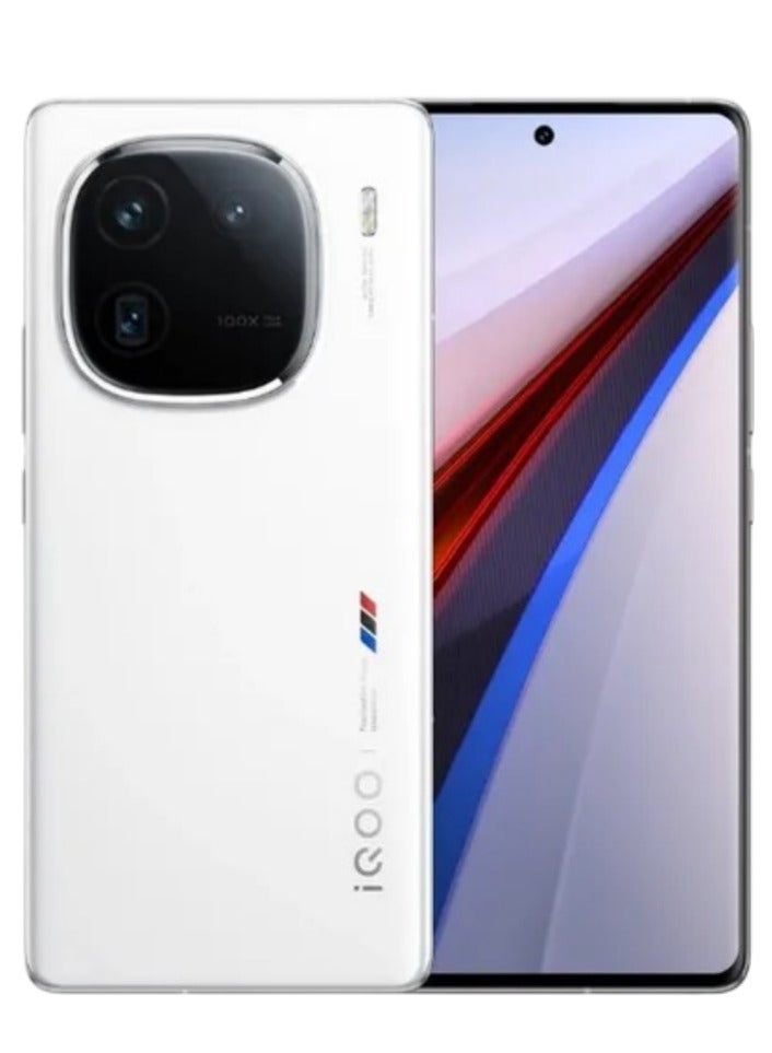 iQOO 12 Pro16GB+1TB Snapdragon 8 Gen 3 Dual SIM 6.78″2K Curved Screen 144Hz Play Store 120W Fast Charging 50MP Triple Camera 5100mAh OTA, White Chinese Version  - Image 1