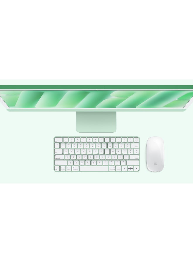 Apple - 24-inch iMac MWV03 with Retina 4.5K Display, M4 Chip 10-Core CPU 10-Core GPU Processor/16GB RAM/512GB SSD/macOS English Green - Image 1