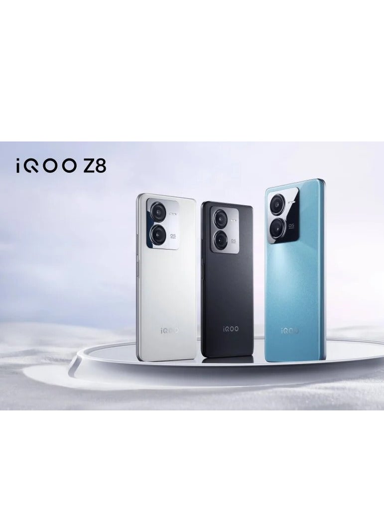 iQOO - Z8 Mobile Phone 8GB+256GB 6.64 Inch LCD Dimensity 8200 Octa Core 120W SuperFlash Charge 64M Triple Camera NFC, Black China Version - Image 1