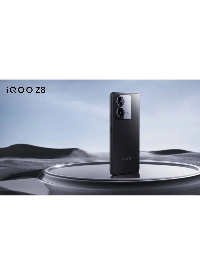 iQOO - Z8 Mobile Phone 8GB+256GB 6.64 Inch LCD Dimensity 8200 Octa Core 120W SuperFlash Charge 64M Triple Camera NFC, Black China Version - Image 1