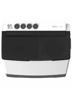 Midea Semi Automatic Top Load Washing Machine 9 kg MT100W90W-GCC White  - Image 4