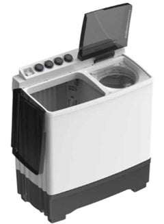 Midea Semi Automatic Top Load Washing Machine 9 kg MT100W90W-GCC White  - Image 2