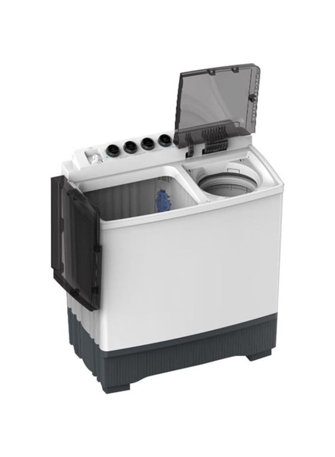 Midea Top Load Twin Tub Washer MT100W120W-GCC White  - Image 2