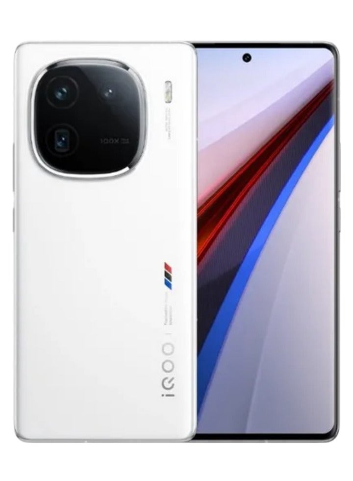 iQOO 12 Pro 16GB+256GB Snapdragon 8 Gen 3 Dual SIM 6.78″2K Curved Screen 144Hz Play Store 120W Fast Charging 50MP Triple Camera 5100mAh OTA, White Chinese Version  - Image 1