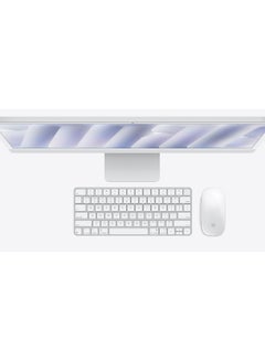 Apple 24-inch iMac MCR24 with Retina 4.5K Display, M4 Chip 10-Core CPU 10-Core GPU Processor/24GB RAM/512GB SSD/macOS English Silver  - Image 4