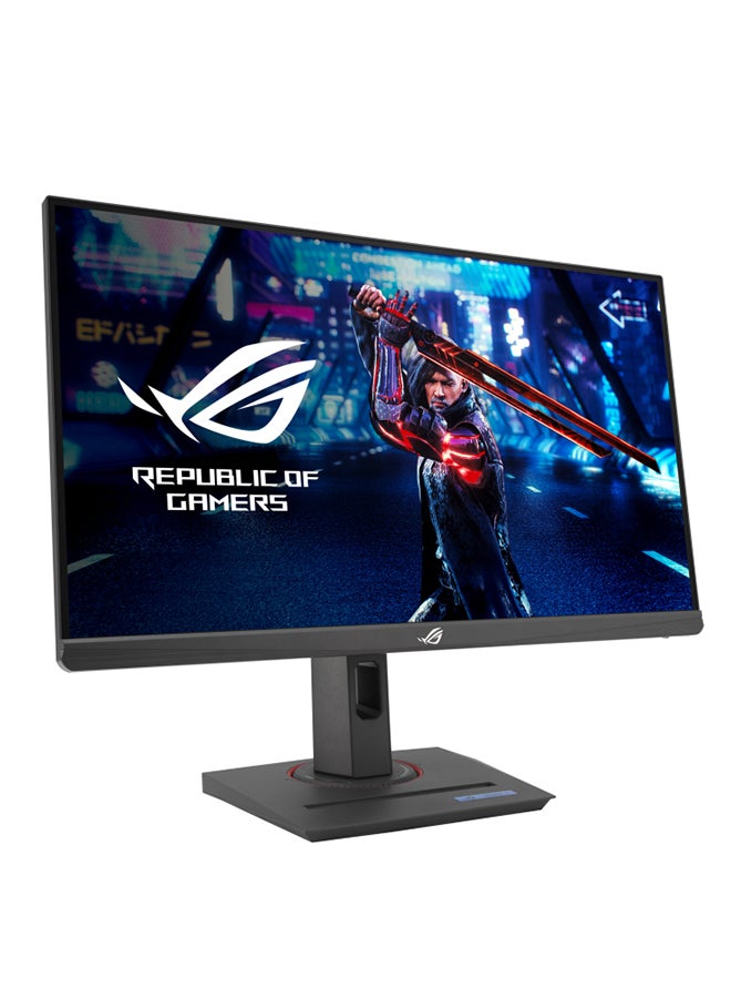 ASUS - ROG Strix XG259QNS 25" FHD Fast IPS eSports Gaming Monitor, 380 Hz (OC) Refresh Rate & 0.3ms, HDR with 16.7M Display Colors, AMD FreeSync Premium, 1*DP, 2*HDMI, 2*USB 3.2 Gen 1 Type-A, Adaptive Sync | 90LM09M0-B01370 Black - Image 1
